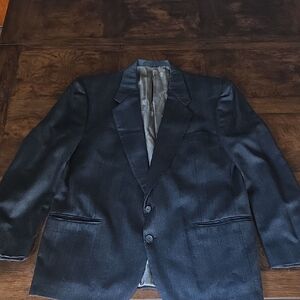 Elegant Charcoal Men's Blazer